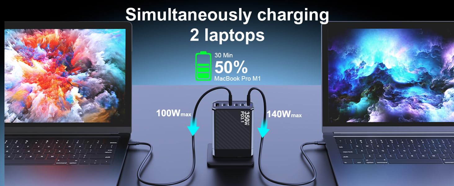 charging 2 laptops
