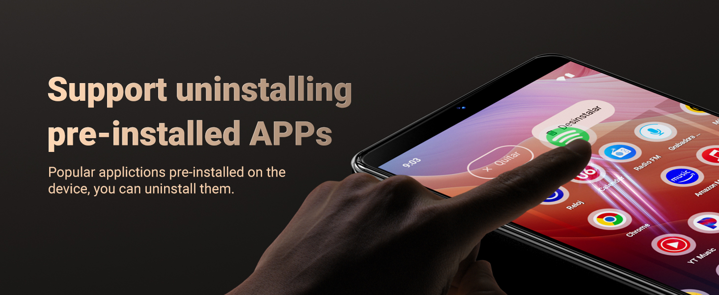 MP3 Player with Bluetooth and WiFi