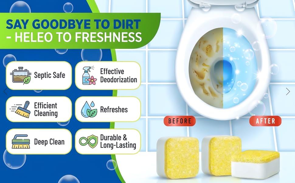 SAY GOODBYE TO DIRT- HELEO TO FRESHNESS
