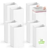 Magicheap 8 Pack Extra Large Disposable Trash Cans, Reusable Portable Garbage Can, 30 Gallon (30"...
