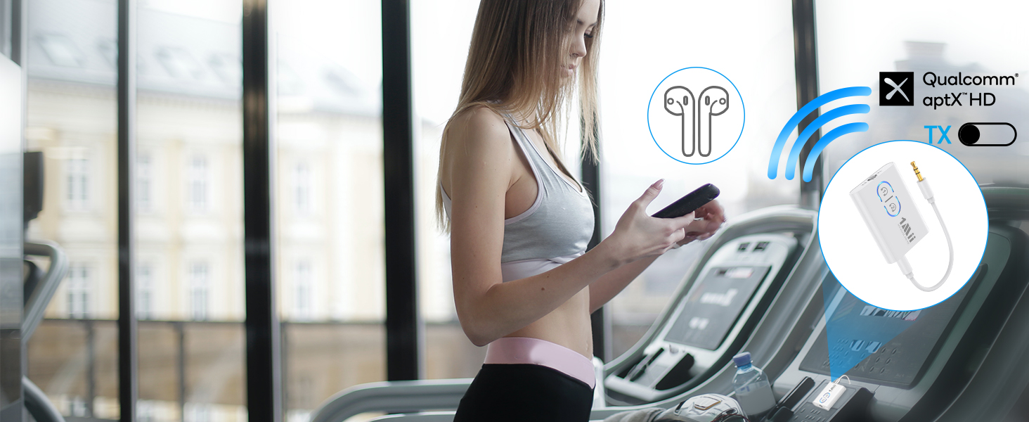 aptx low latency bluetooth transmitter for tv