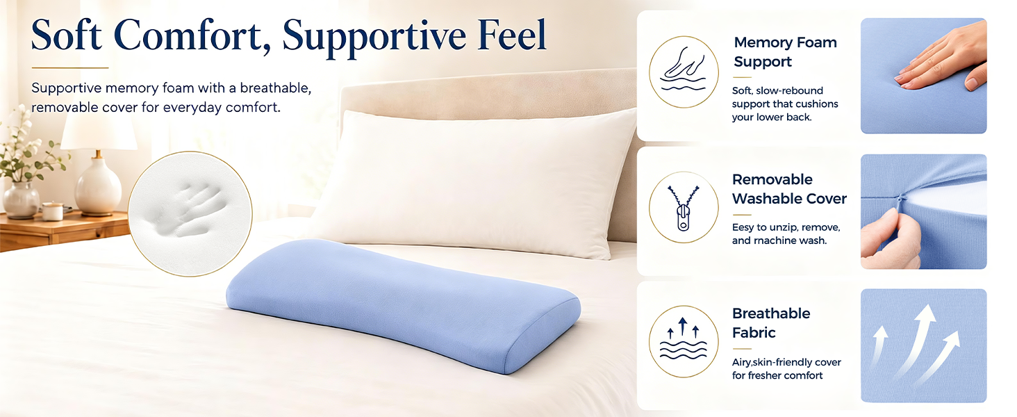 Lumbar Pillow for Sleeping