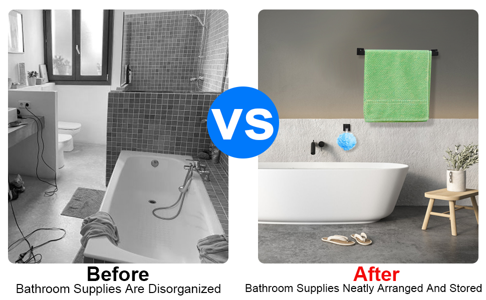 black bathroom accessories set