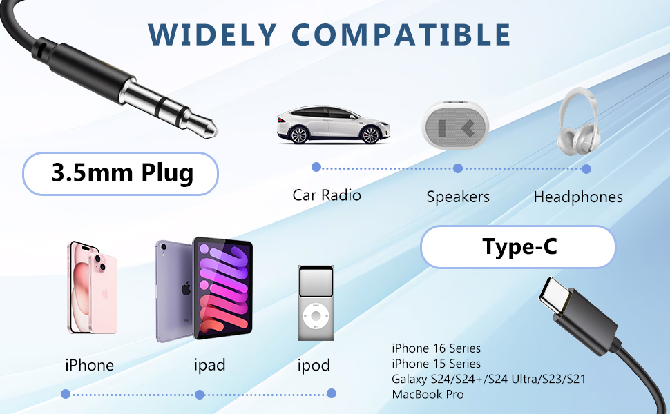WIDELY COMPATIBLE