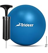Trideer Pilates Ball - 7-8 inch with Pump, Small Core Ball for Yoga, Barre, Physical Therapy