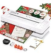 4-Roller Commercial Laminating Machine, 3-10 Mil Thickness Laminator Machine, Fast 55s Warm-Up &amp; ...
