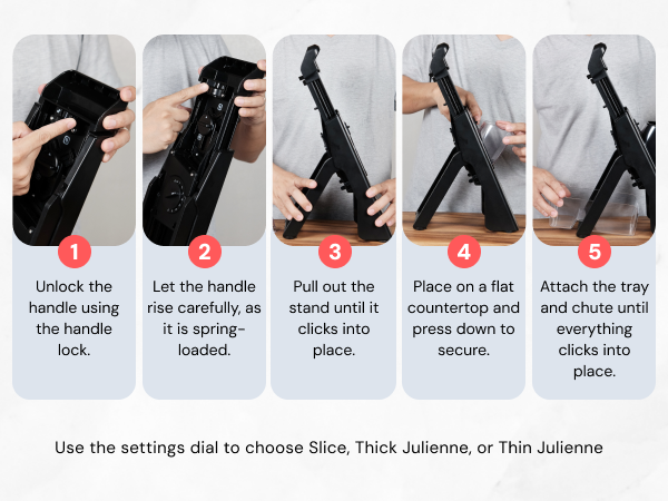 How to use the Fullstar Safe Mandoline Slicer 
