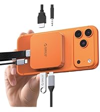 ORICO 10Gbps Magnetic M.2 Docking Station, 8-in-1 USB C HUB & M.2 2230 NVMe Enclosure with HDMI 4K@6...