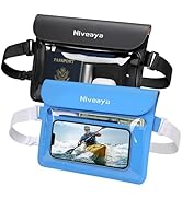 Niveaya IPX8 Waterproof Fanny Pack, Waterproof Pouch Dry Bag for Beach, Kayaking, Swimming, Boat ...
