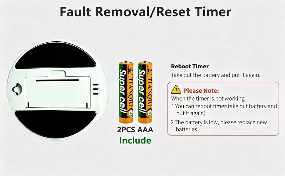 reset timer