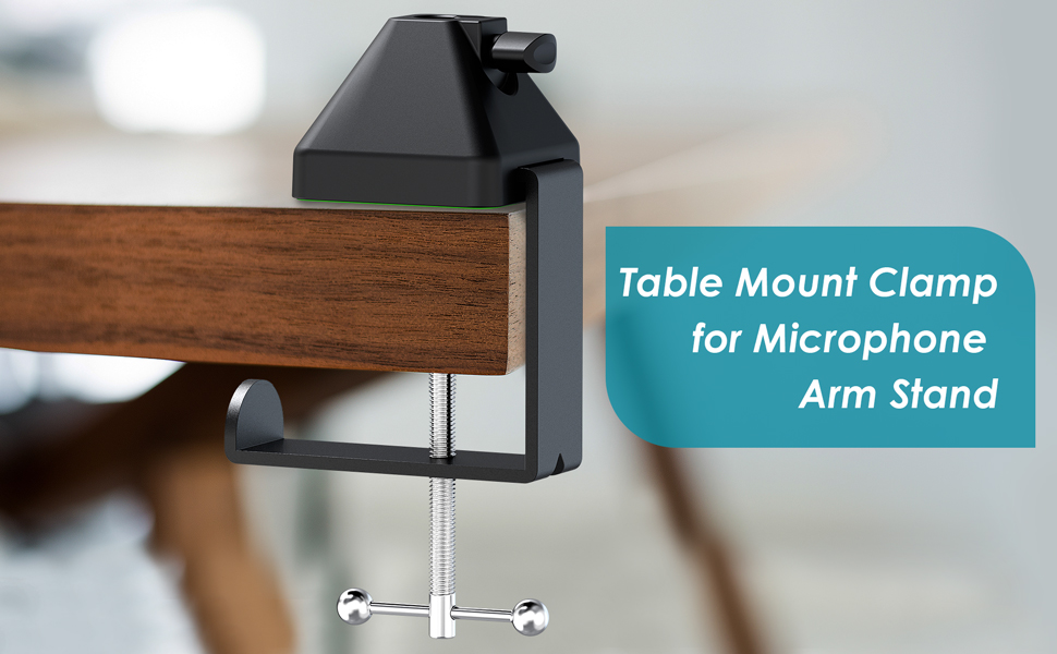 boom clamp mount clamp for boom arm mic arm clamp mic mount clamp mic stand clamp