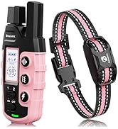 Bousnic Dog Shock Collar - 3300Ft Dog Training Collar with Remote for 5-120lbs Small Medium Large...