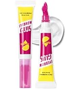 Easilydays Brow Lamination Gel with Styling Comb, Waterproof 24H Clear Eyebrow Glue, From Soft, N...