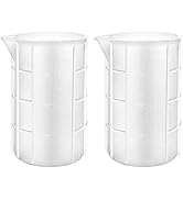 Gartful 700ml Extra Large Silicone Measuring Cups, Resin Mixing Cups for Epoxy, Jewelry Casting M...