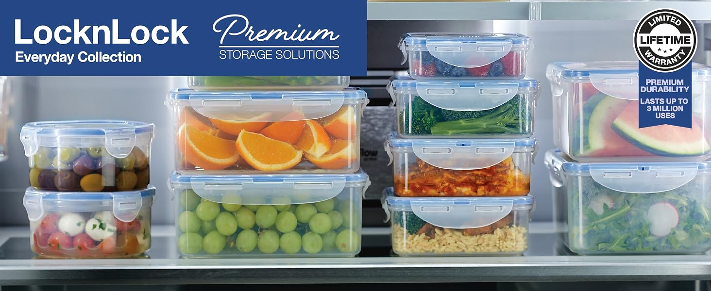 LocknLock Everyday Storage Collection containers