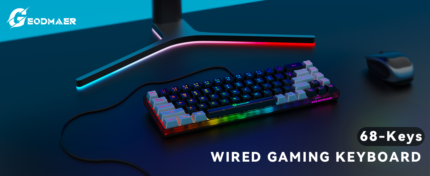 wired gaming keyboard