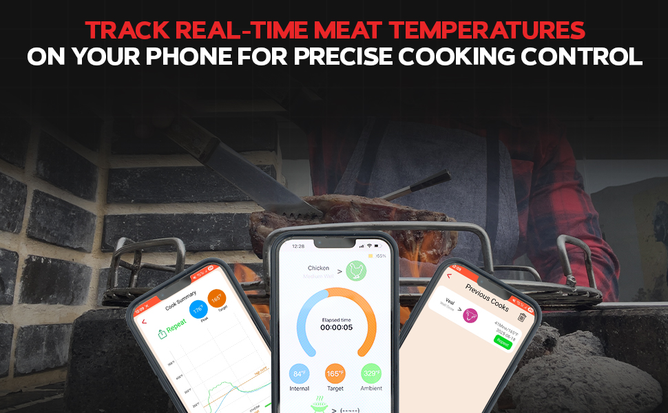 smart bluetooth meat thermometer