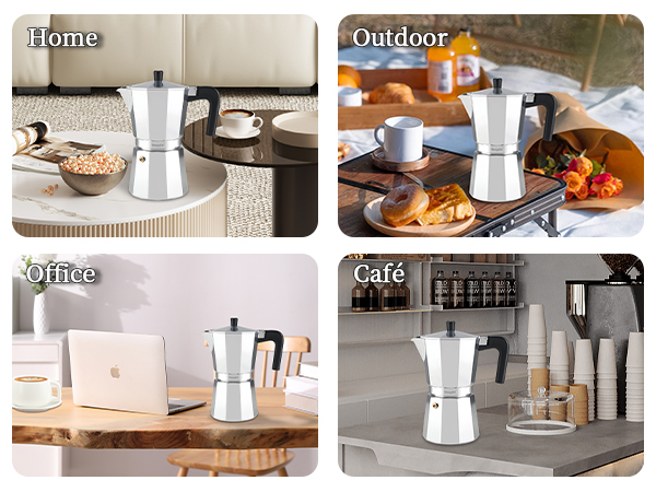 Stovetop Espresso Maker Moka Pot