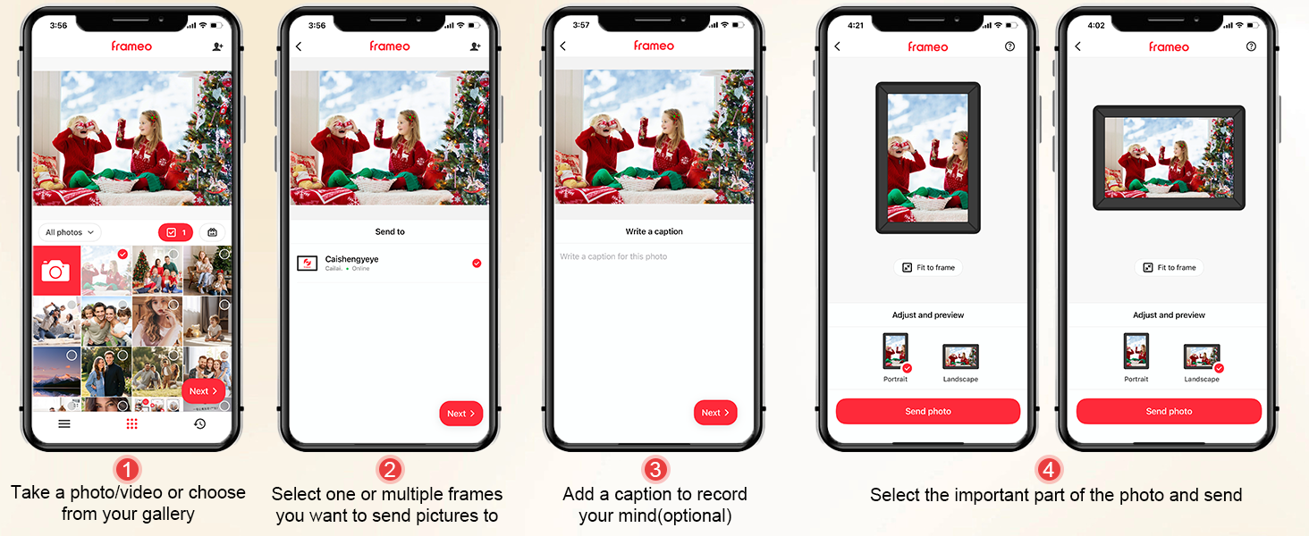 Send Photos to Frame