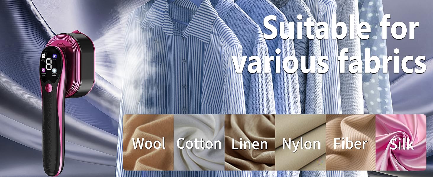 suitable for various fabrics