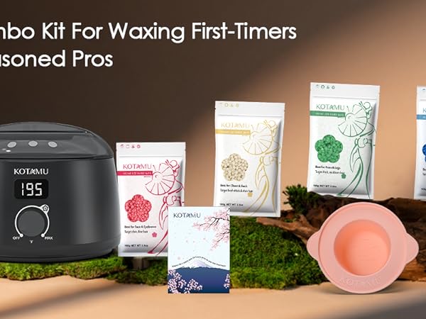 combo waxing kit