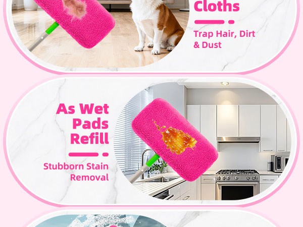 reusable swiffer mop pads