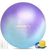 APEXUP Yoga Ball Exercise Ball Anti Slip Heavy Duty for Fitness, Balance &amp; Core Workout