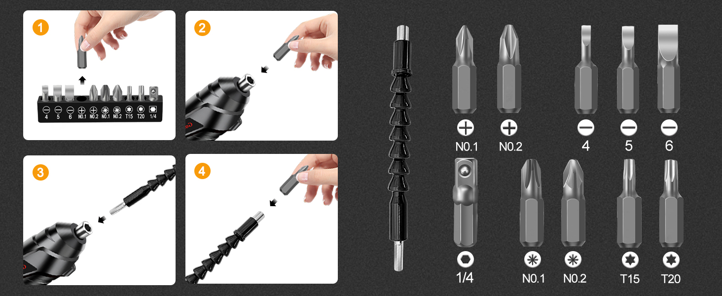 electric screwdriver set