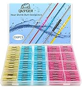 236 Pcs Heat Shrink Butt Connectors Kit, Waterproof Electrical Connectors Marine Wire Connectors ...