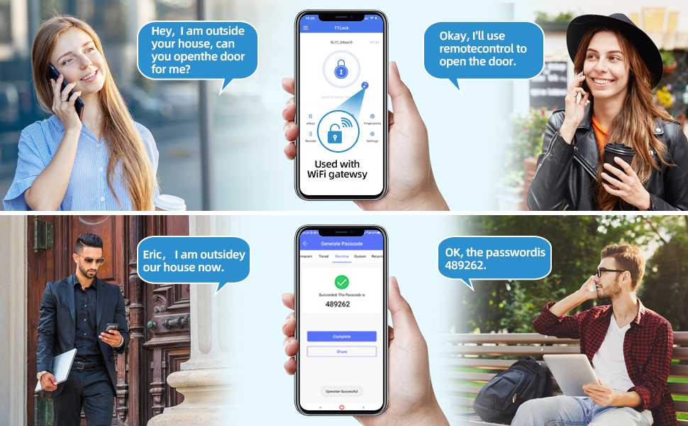 Keyless-Entry Fingerprint Smart Door Lock