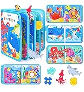 JoyCat Ocean Busy Book for Toddlers 1-3 - Travel Toy Activity Book for 1 2 3 Year Old Boys Girls,...