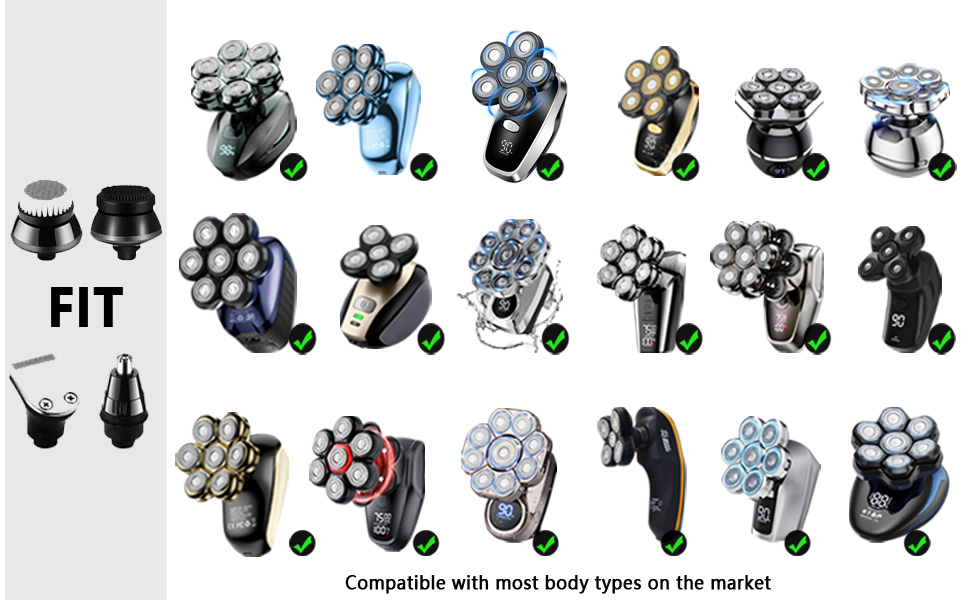 Universal Head Shaver Parts