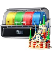Official Creality CFS Multicolor 3D Printer Filament System, Anti-Moisture Filament Storage, Supp...