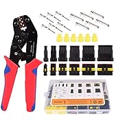 Amliber 798Pcs 43 Kits Waterproof Automotive Wire Connectors With Ratcheting Wire Crimper, 1/2/3/...