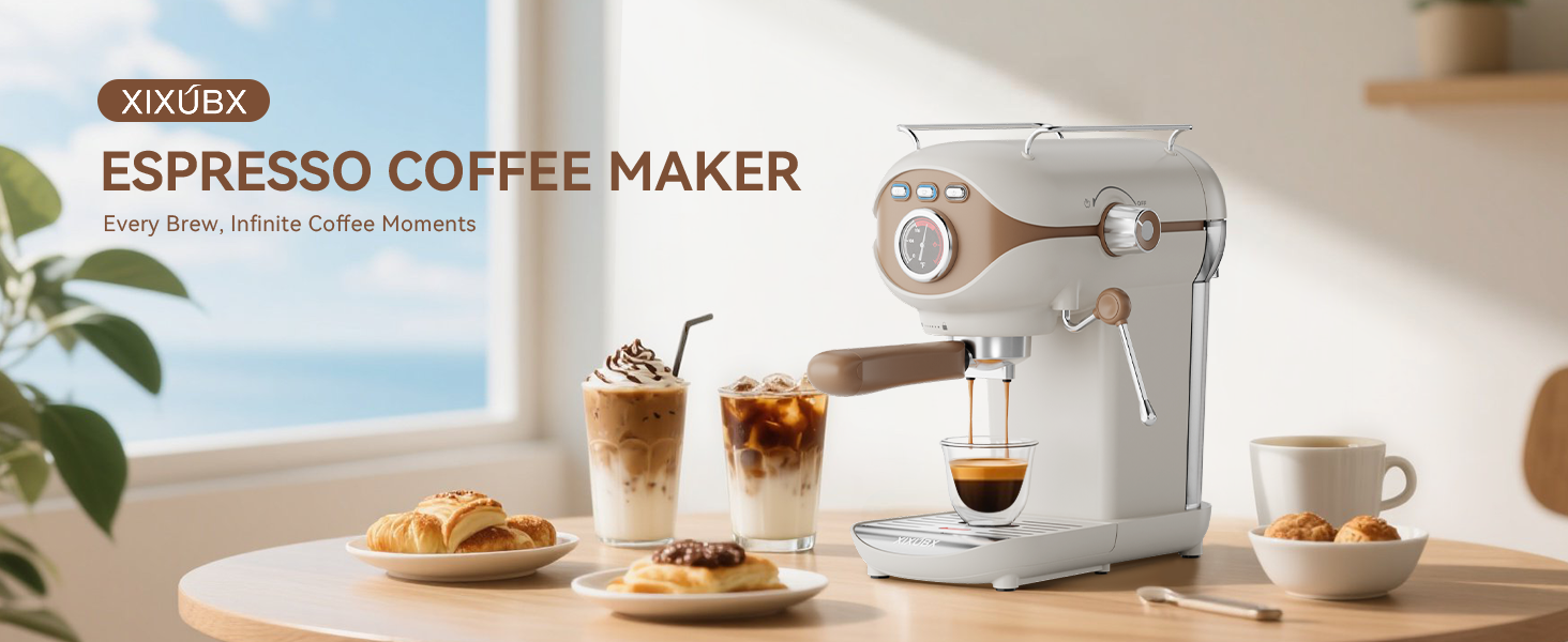 espresso maker white