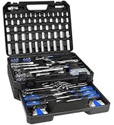 Prostormer Mechanics Tool Set with Drawer Box, 279-Piece SAE and Metric Mechanic Tool Kit with Wr...