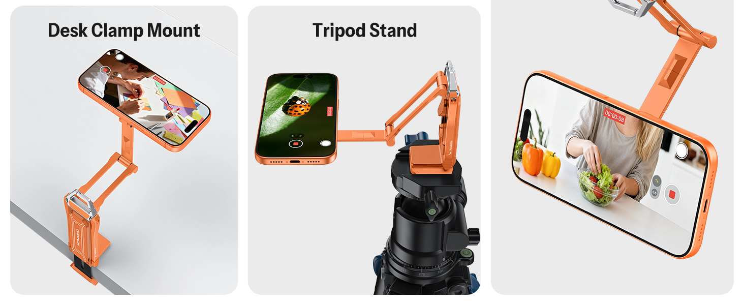 content creator phone holder