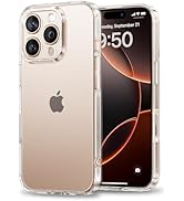 SMARTDEVIL for iPhone 16 Pro Max Case Clear, Anti-Yellowing &amp; Smooth Touch, Military-Grade Protec...