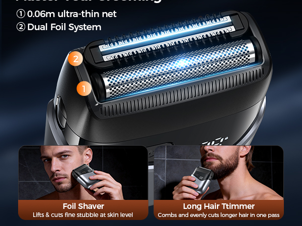 foil shavers for men