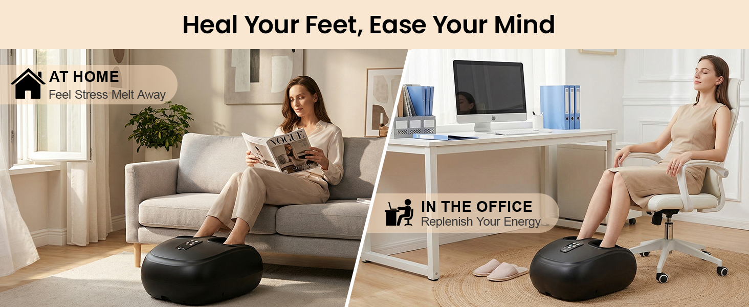 Foot Massager Machine with Heat