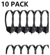CNSZSLZ USB Type C Headphones Bulk for Kids Classroom School 10 Pack,Wired On-Ear USB C Headphone...