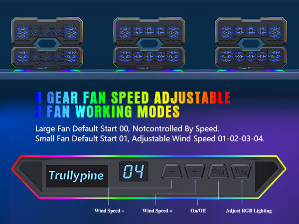 laptop cooling fan pad