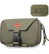 LIVANS IFAK Pouch Molle Rip-Away, Compact Tactical Medical Bag | Quick Release, Pouch Only, First...