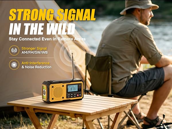 emergency radio; weather radio; hand crank radio; NOAA weather radio; emergency weather radio