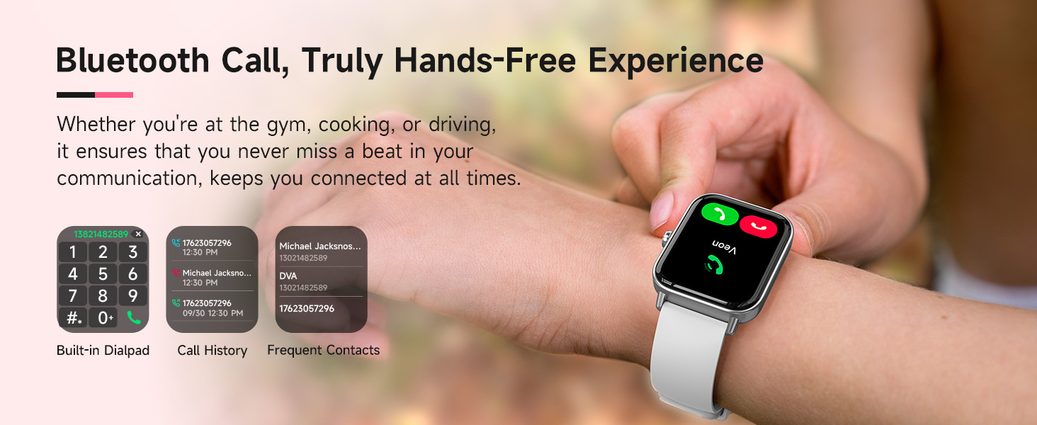 Smart Watch for Women Android &amp;amp; iPhone, Alexa Built-in