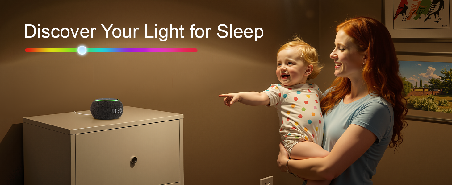 sound machine with light