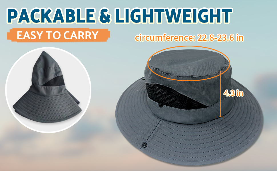 SUN BUCKET HAT