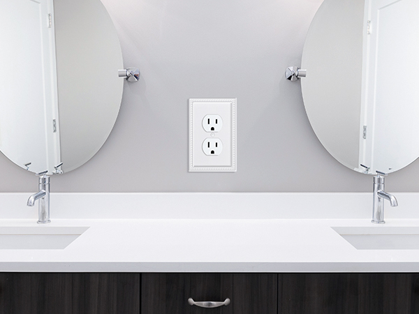 white outlet covers and switch plates