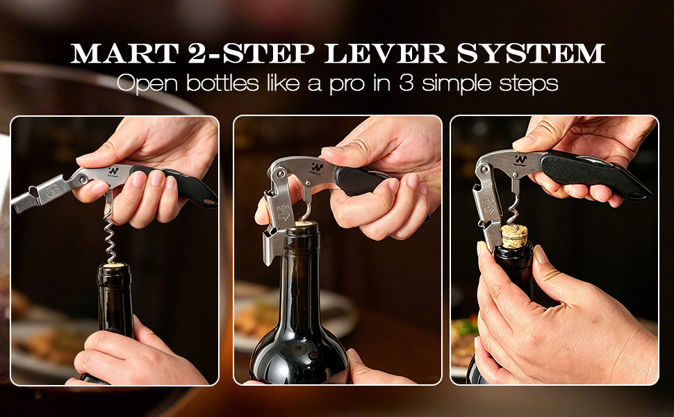 waiter corkscrew wine opener
