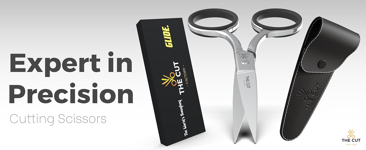 Eyebrow &amp; Mustache Scissors for Men &amp; Women – Precision Grooming Tool, Stainless Steel